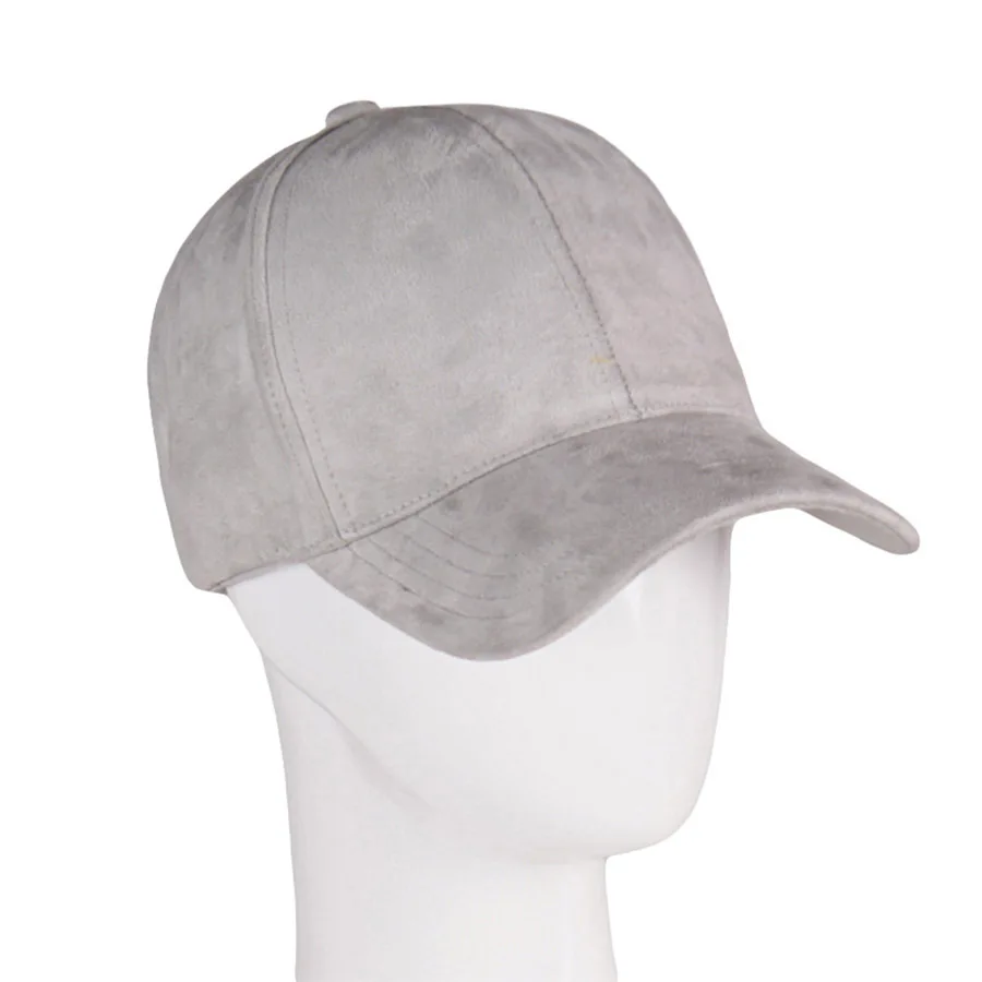 

2021 New Fashion Solid Plain Suede Baseball Cap 6 Panel Dad Hat Outdoor Sun Protection Hat for Men Women