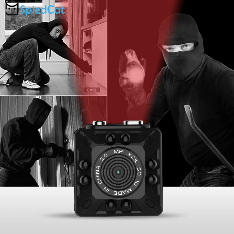 Мини DV портативная камера Запись HD ИК ночного видения Обнаружение движения видео