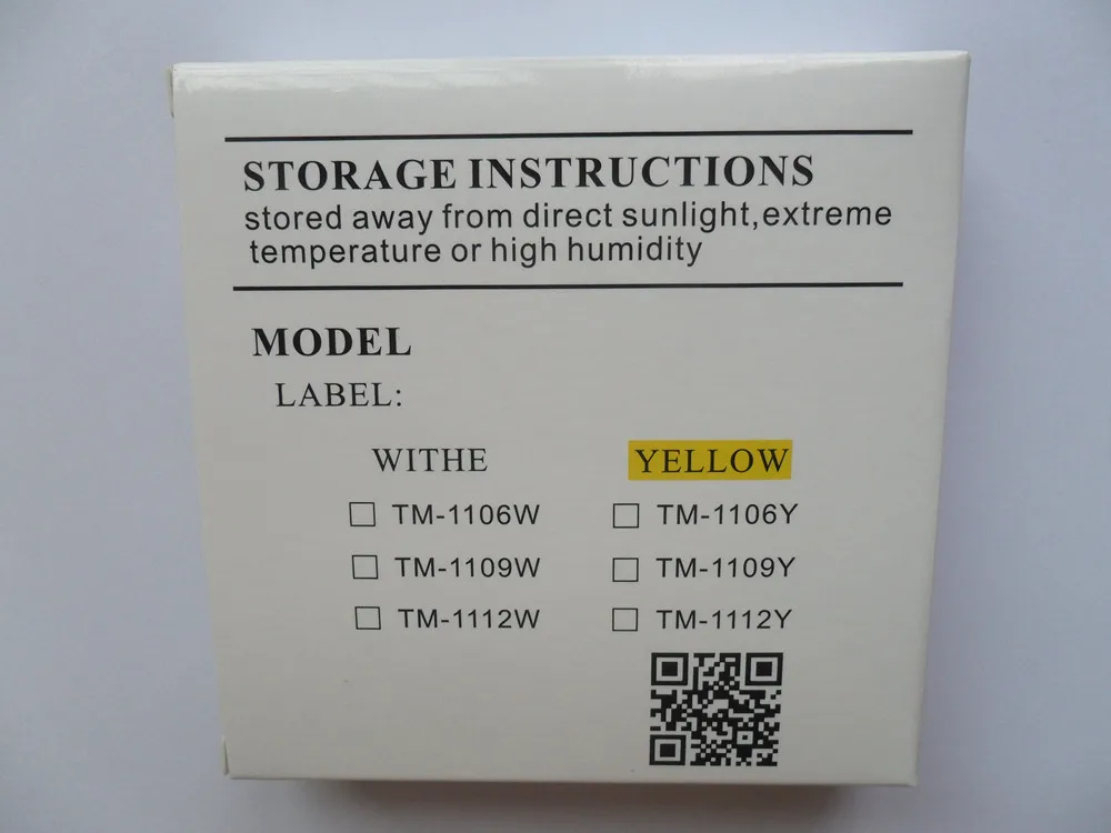 Термоусадочная трубка внешняя этикетка желтая лента для кабеля маркера