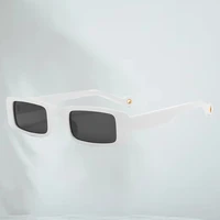 men women brand sunglasses design outdoor uv400 eyewear ladies trendy shades vintage narrow frame rectangle sun glasses