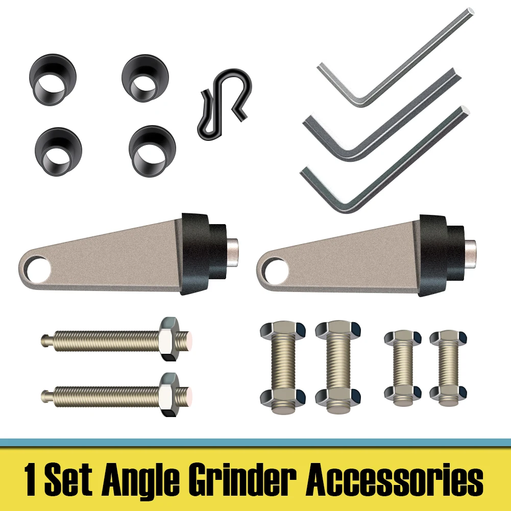 

16Pcs Universal DIY Angle Grinder Stand Holder Cutter Support Cast Iron Base Grinder Cutting Stand Power Tool Accessories CSV