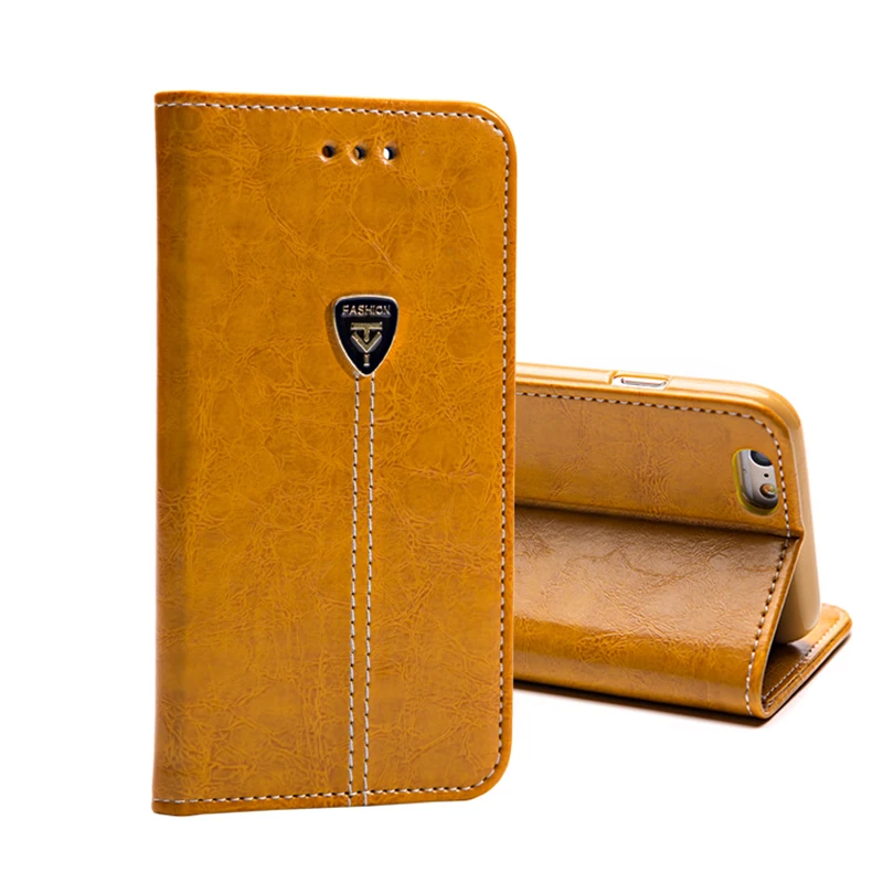 Aokin Luxury Leather PU Soft Phone Cases for Galaxy S7 S8 Business Cover Case Samsung Shockproof |