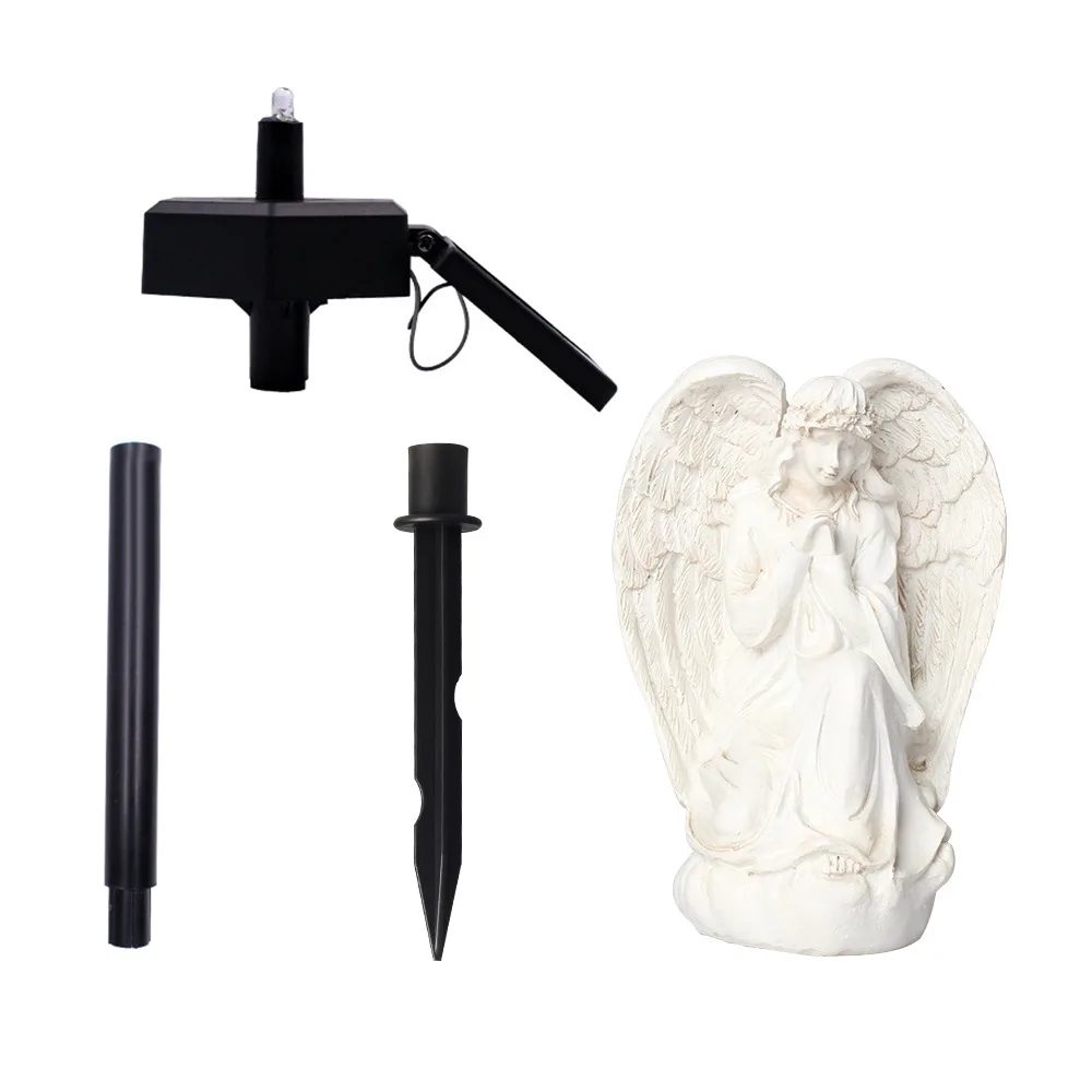 Упаковка из 2 LukLoy солнечный светильник смоляная лампа Открытый