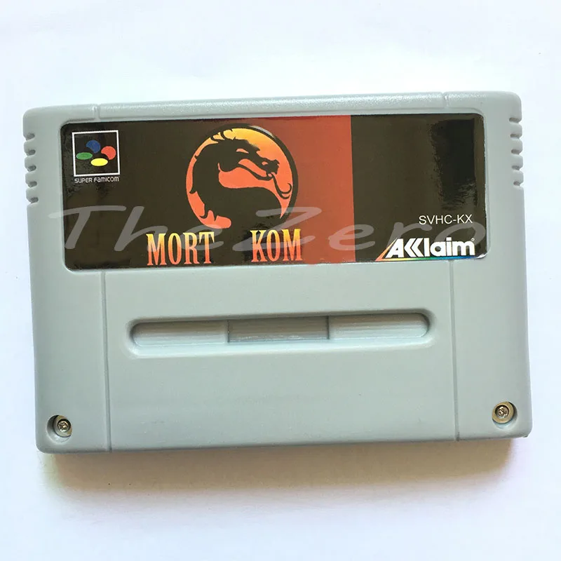 Mortal Kombat 1 компьютерная игра для 16 бит карточки Супер игры консоль чернильного