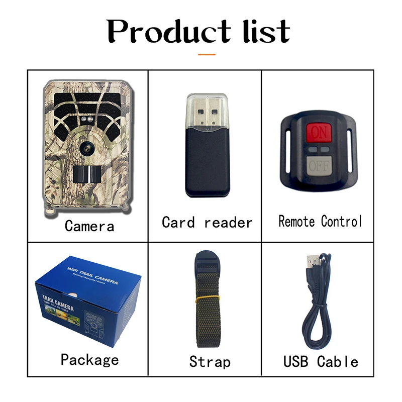 Охотничья камера с функцией ночного видения 24 МП | Электроника