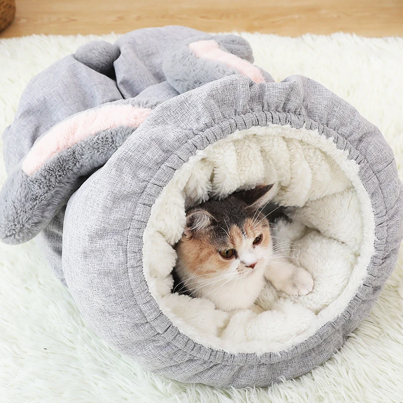 Hoopet Pet Корзина для кошек домик кошки теплая пещера питомник собаки щенка дома