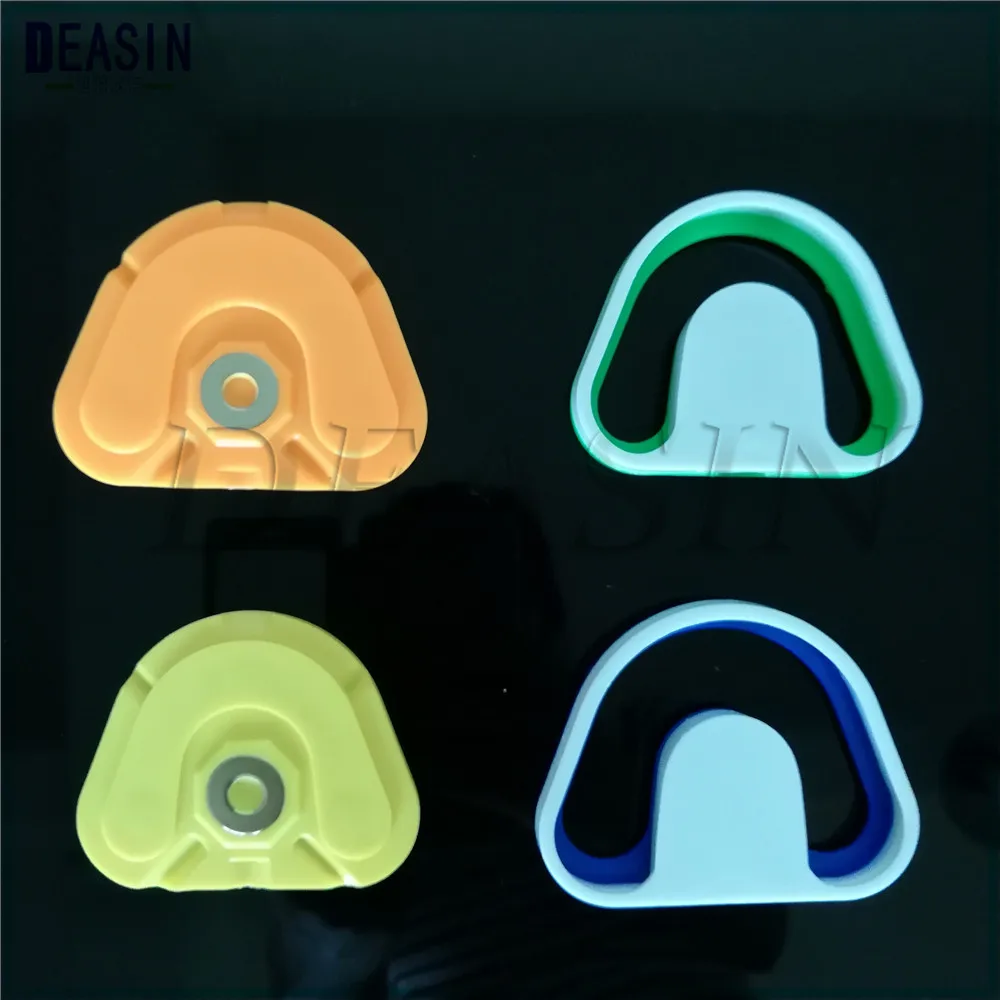 6 шт. магнитные пластины для стоматологической лаборатории в форме основания |