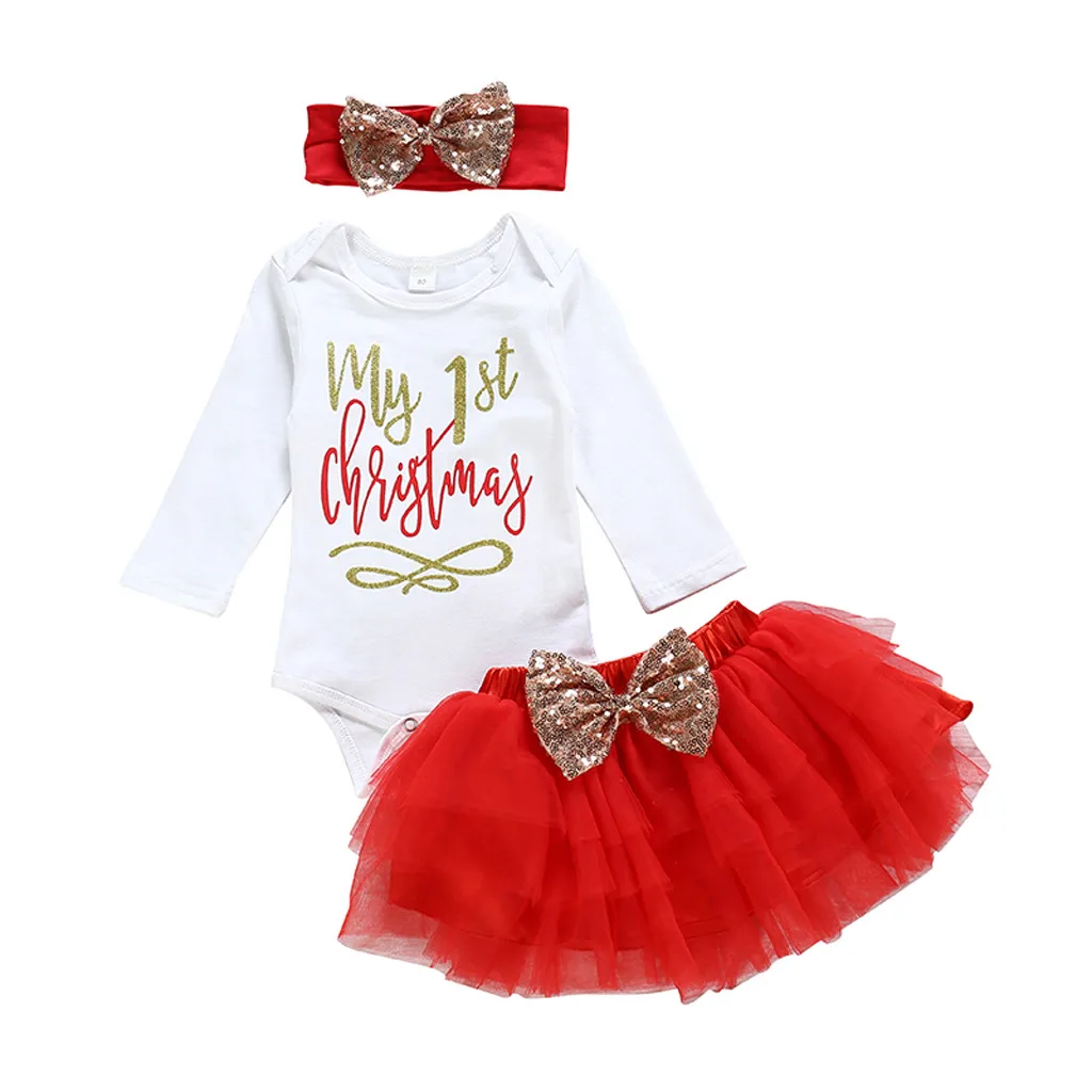 Модный комплект одежды из 3 предметов для маленьких детей и девочек