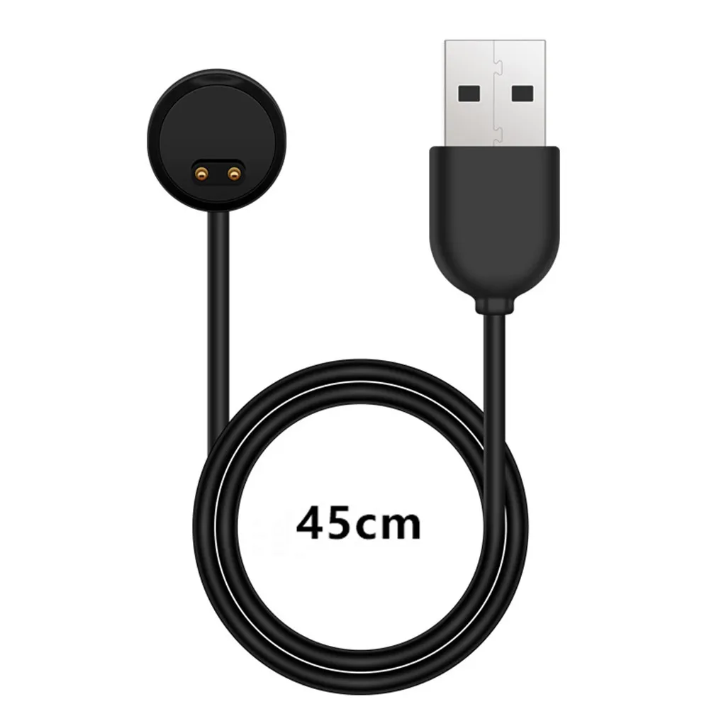 Accessories Usb Charger Cable For Xiaomi Mi Band 5 45cm Charging Data Cradle Dock Compatible Watch | Электроника