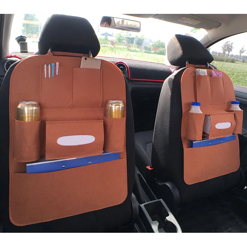 2019 автомобильная сумка для хранения на заднее сиденье бутылка журнал салфетки