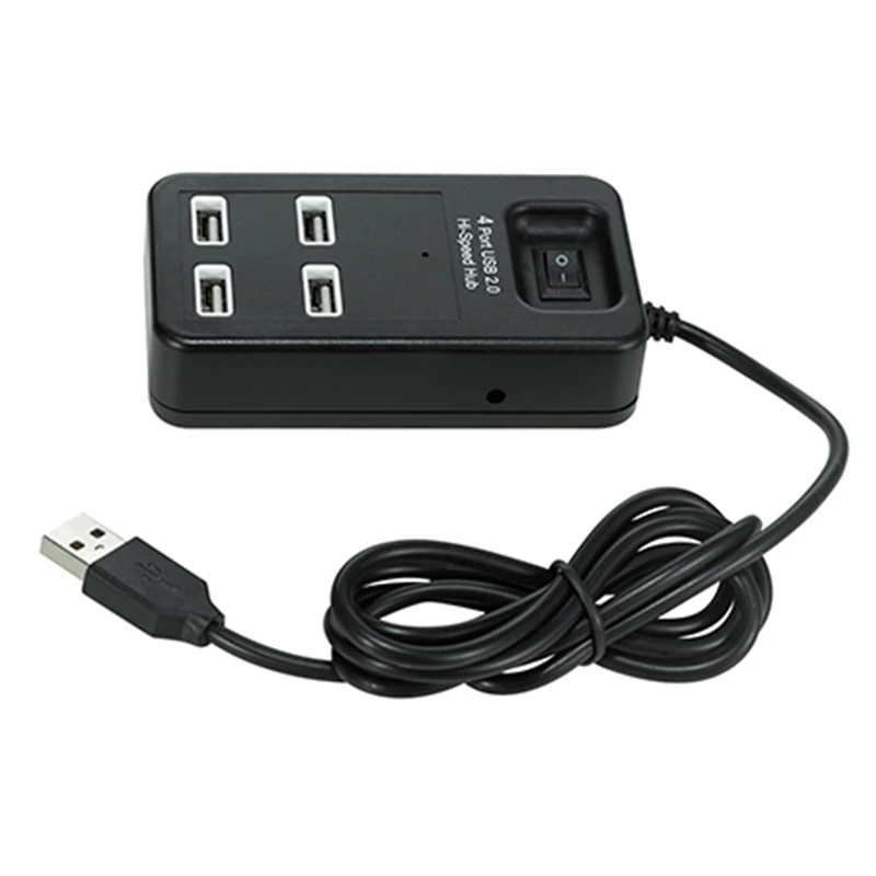 4 порта USB сплиттер расширение высокоскоростной Многофункциональный 2 0