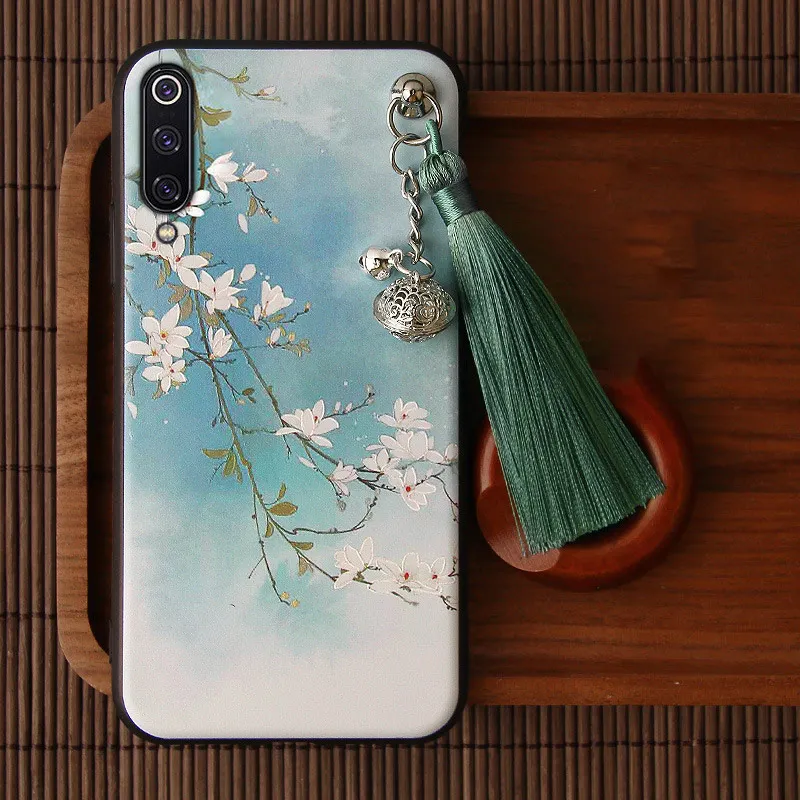 Pattern G 3D рельефный чехол для Xiaomi mi 9T Pro 9 SE CC9 CC9E A3 A2 8 Lite 6X Red mi K20 Pro Note 10, 7, 6, чехол с тиснением и изображением кисточкой Мягкий чехол Funda - Цвет: Pattern G