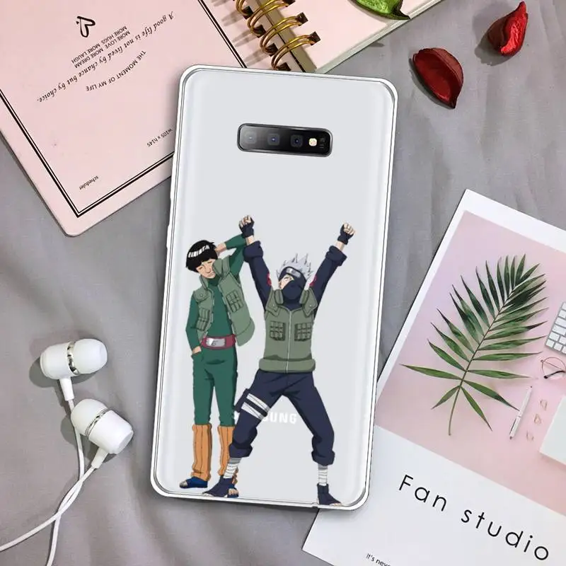 

Kakashi naruto Japan anime Phone Case Transparent For Samsung Galaxy A 71 21s S note 8 9 10 plus 20 ultra