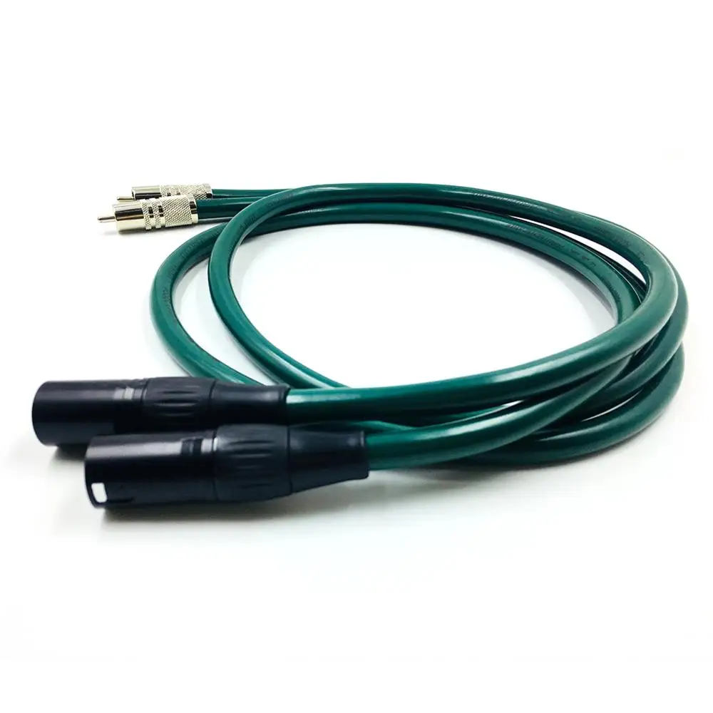 Colleimage FURUTECH OCC 2 RCA штекер XLR Мужской Аудио кабель Высокое качество двойной к
