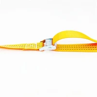 3 8cm pressure buckle polyester belt truck cargo fast binding with fasteners fixed card board belt tensioner 6 meters