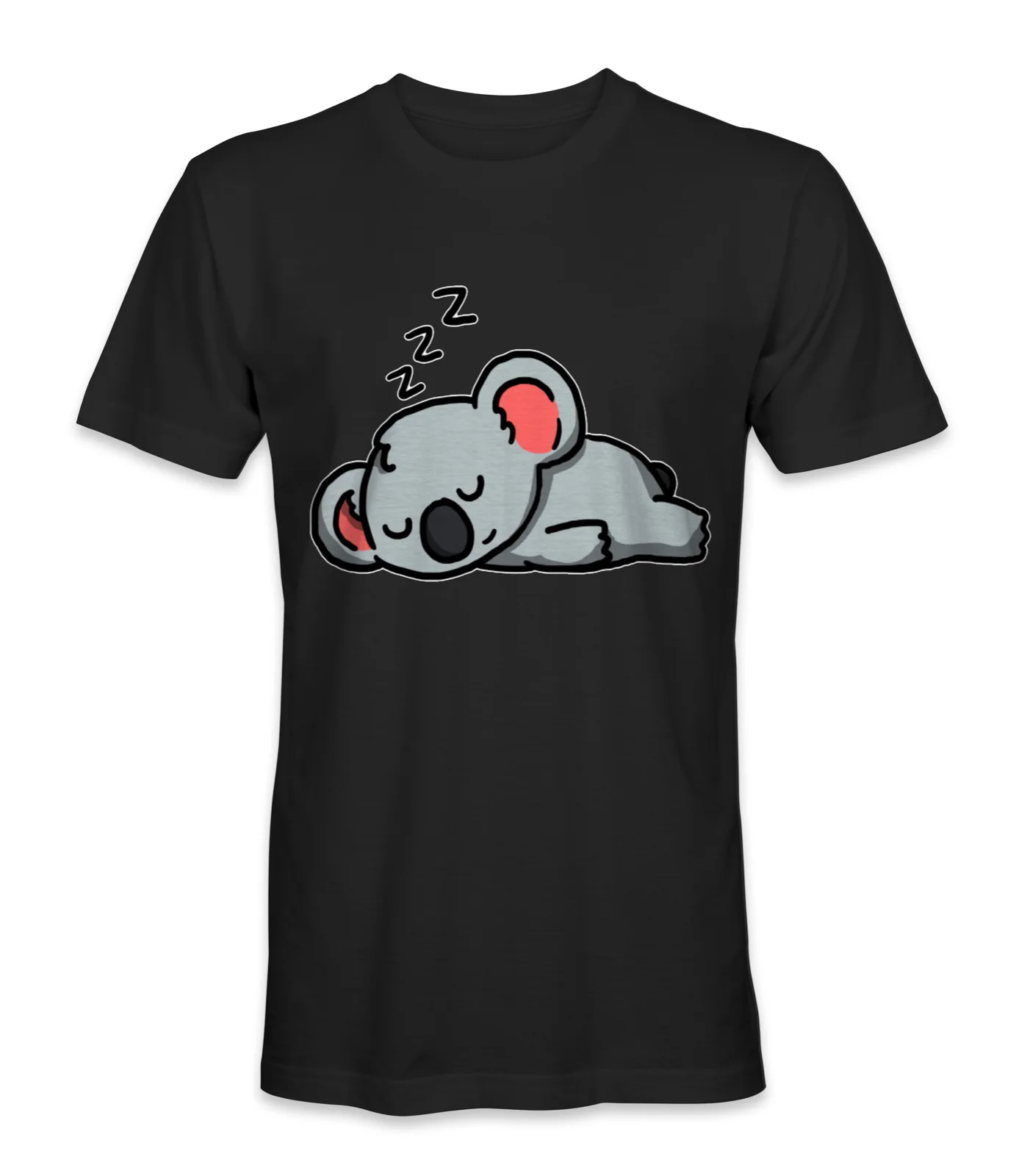 Я просто как коалы я люблю спать ношу весь день и ночь футболка|Мужские футболки| |