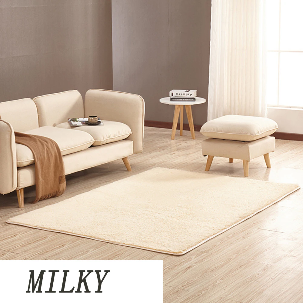 Красные коврики EHOMEBUY короткие напольные пушистые дверные противоскользящие