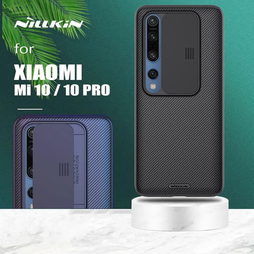 

for Xiaomi Mi 10 Pro Case Nillkin Camshield Case Slide Cover Camera Protection Back Cover for Xiaomi Mi 10 Mi10 Pro Phone Case