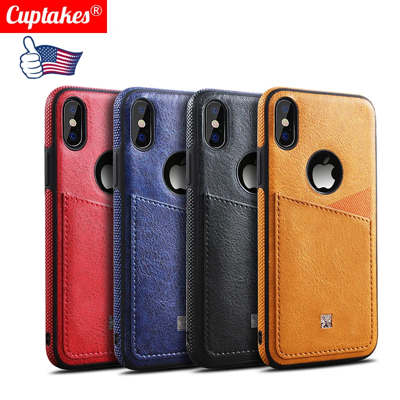 Роскошный мягкий чехол из искусственной кожи для Apple iPhone X 10 XS Max XR 7 8 Plus 6 S милый с