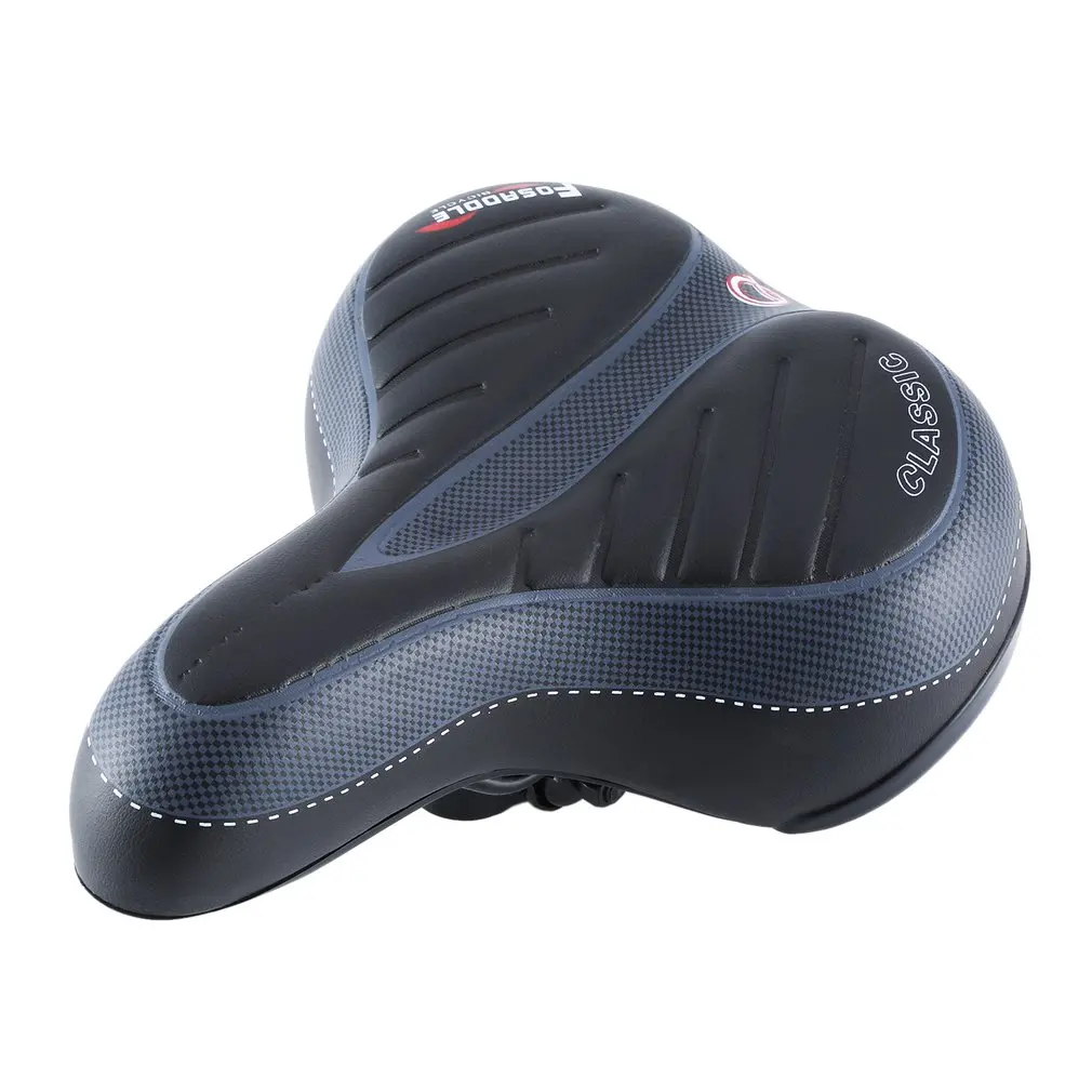 

Comfortable Wide Big Bum Bike Bicycle Gel Cruiser Extra Sporty Soft Pad Saddle Seat Suitable For Any Type Of Bike