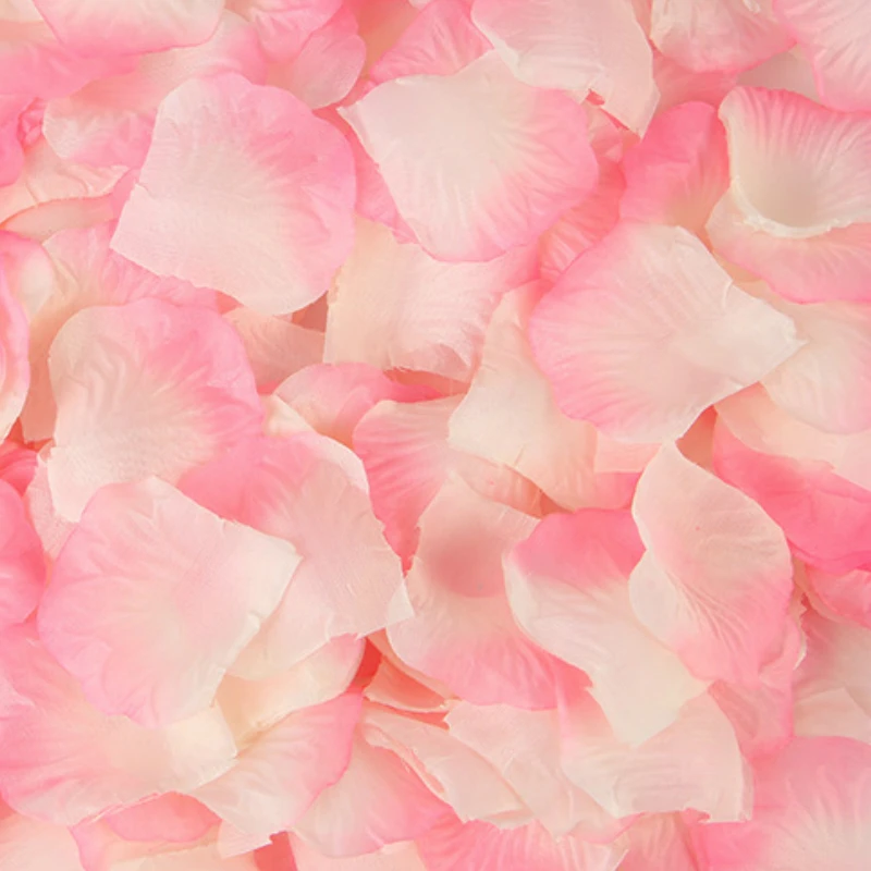 Искусственные лепестки роз для свадебного украшения 500 шт. искусственные цветы