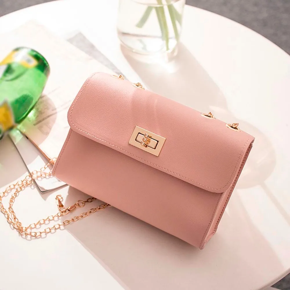 Ladies Hand Bags Shoulder Bags For Women Version Wild Small Square Shoulder Bag Messenger Woman Bag Bolsa Feminina18x6x14cm