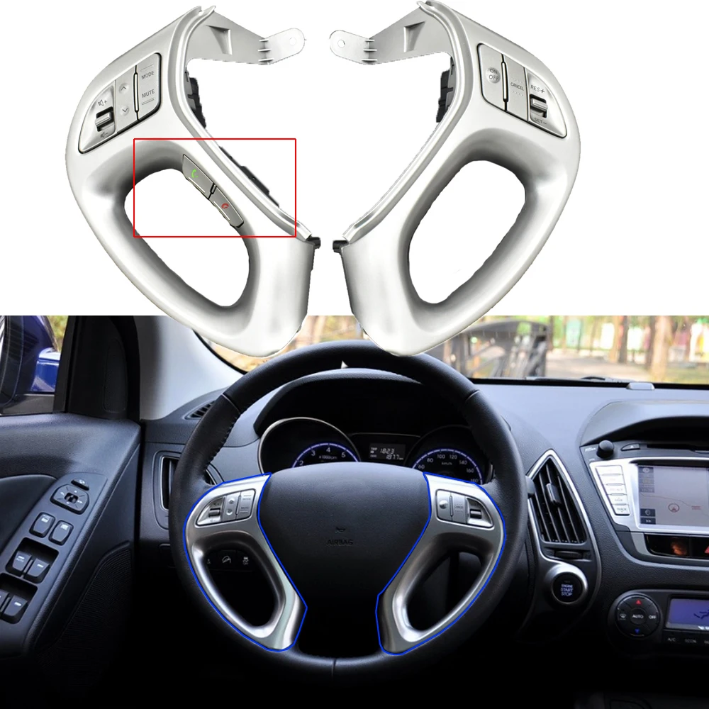 Многофункциональная кнопка на руль музыкальный переключатель скорости круиза для Hyundai ix35 TUCSON 2010