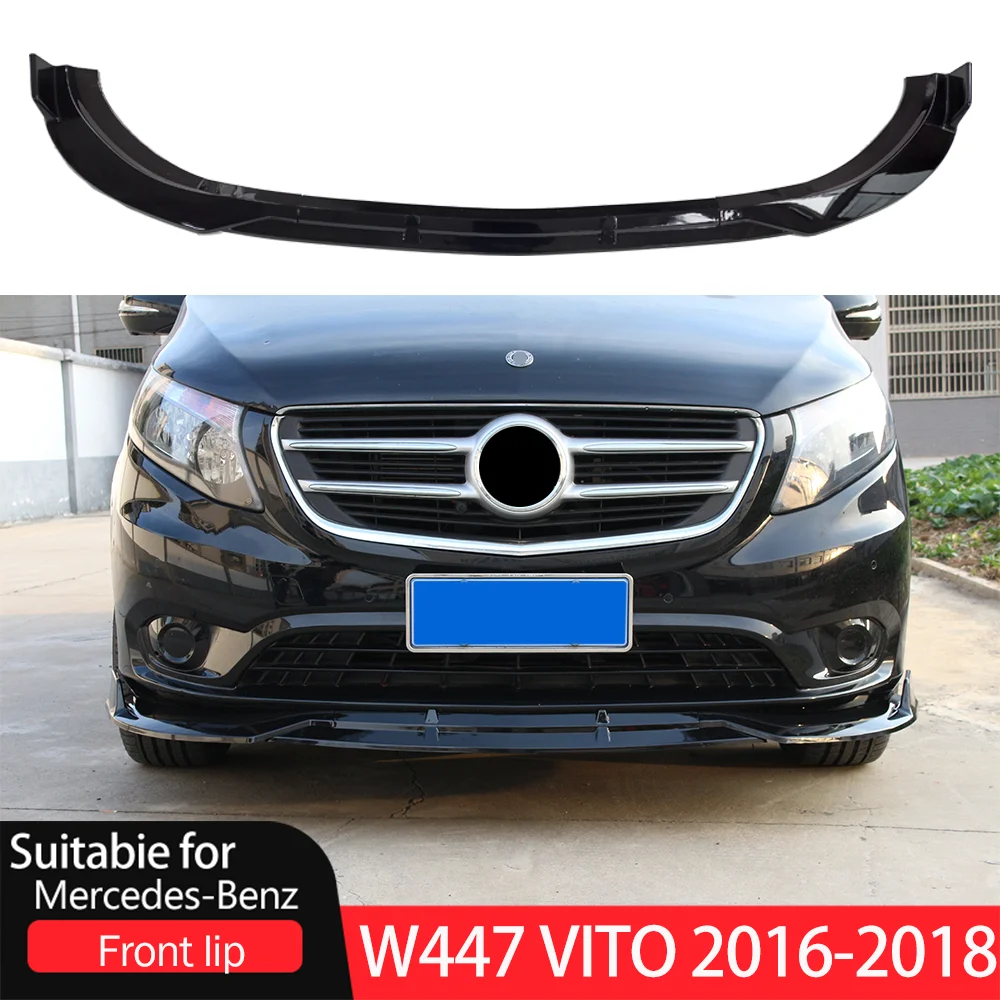 Для Mercedes-Benz Vito W447 защита для переднего бампера Наружные молдинги спойлер - купить