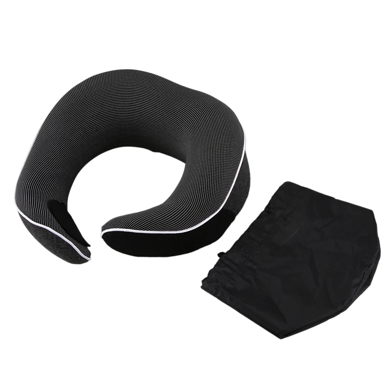 

Slow Rebound Memory Foam U-Shaped Pillow Fashion Travel Neck Pillow Siesta Pillow