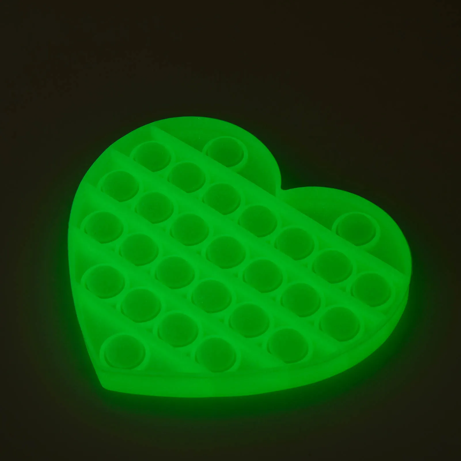 

Glow in the Dark Bubble Sensory Toy Squeeze Stress Reliever Toys