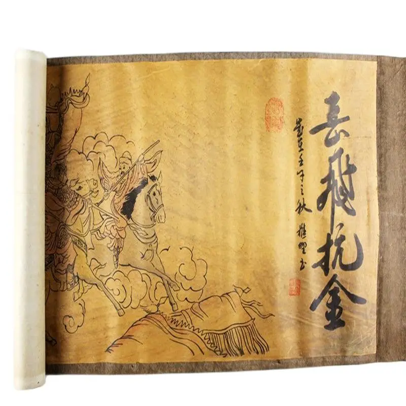 Античная китайской тушью пейзаж живопись цветы и птицы каллиграфические рисунки