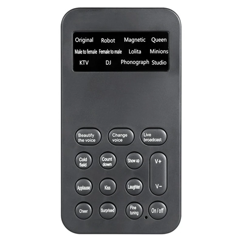 

Mobile Phone Handheld Device Game Call Sound Effect Interesting Voice Converter Portable Audio Camouflage Adapter for PC