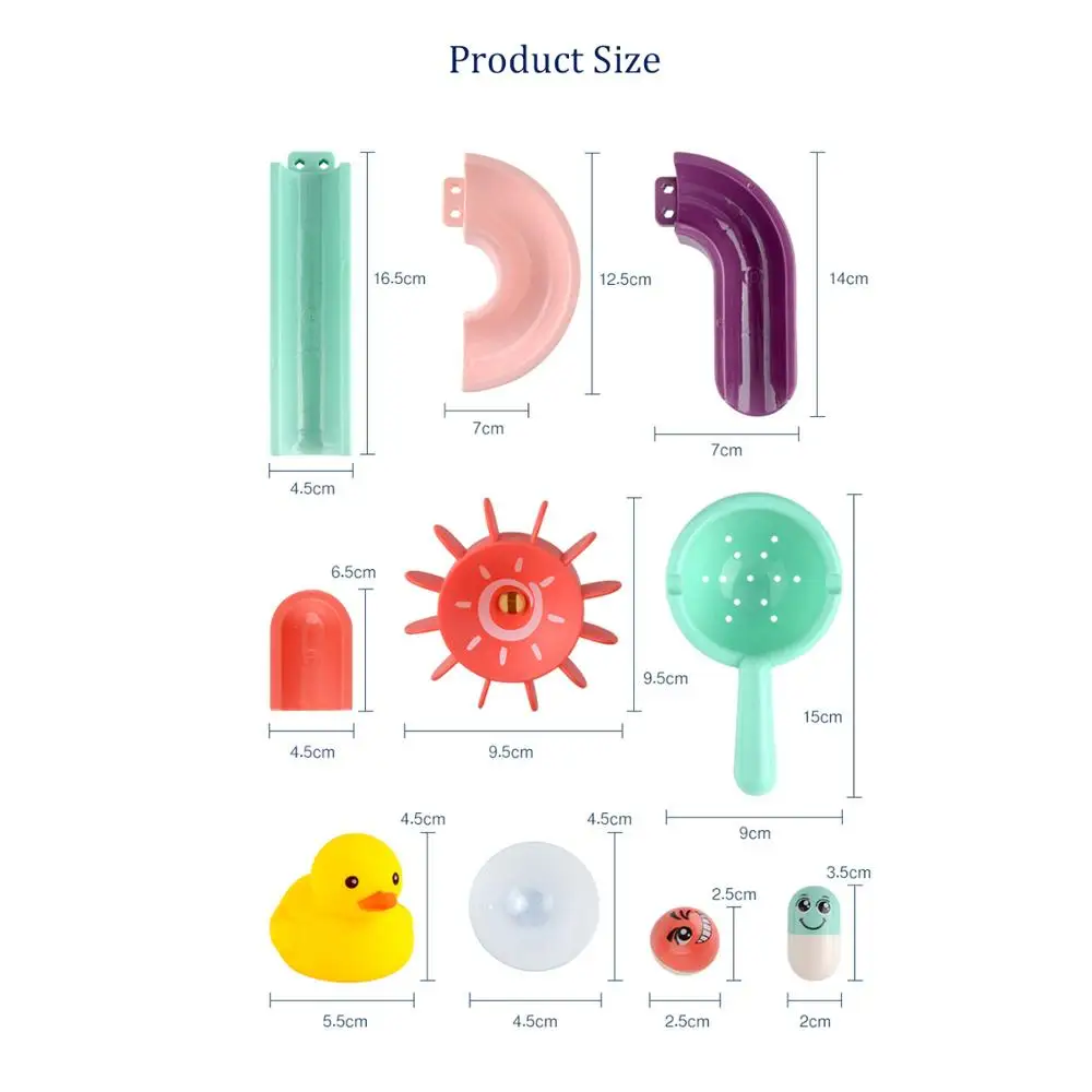 Детские игрушки для ванной на присоске Orbits начинающих ходить детей в ванну