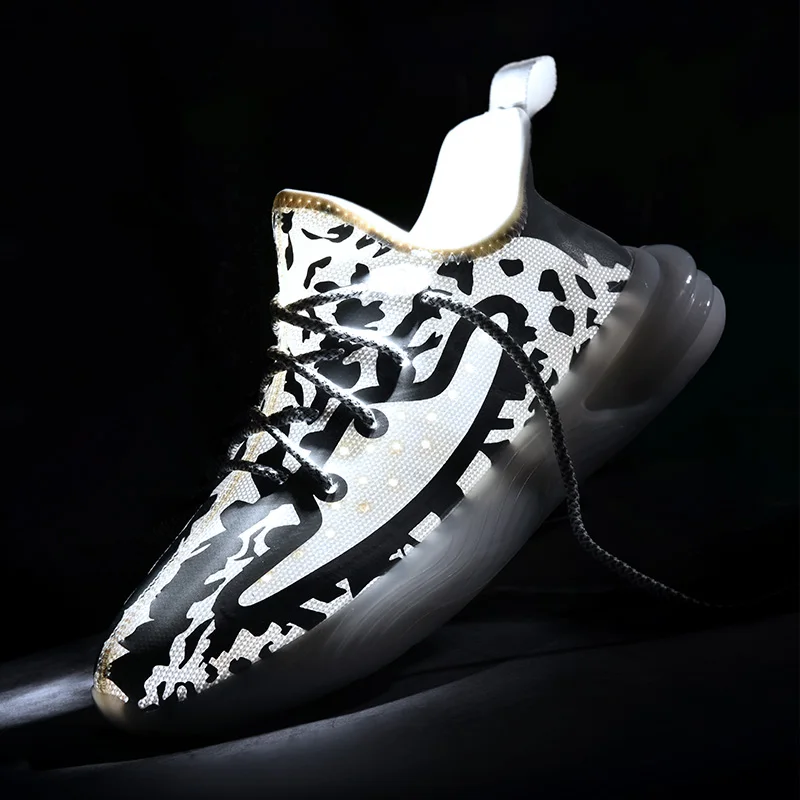 

Модная мужская повседневная обувь, красивые летние дышащие светильник кие кроссовки на платформе для мужчин, удобная уличная спортивная об...