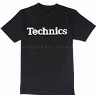 Футболка с логотипом TECHNICS DJ 1200, футболка разных цветов для проигрывателя музыки, удобная футболка, Повседневная футболка с коротким рукавом