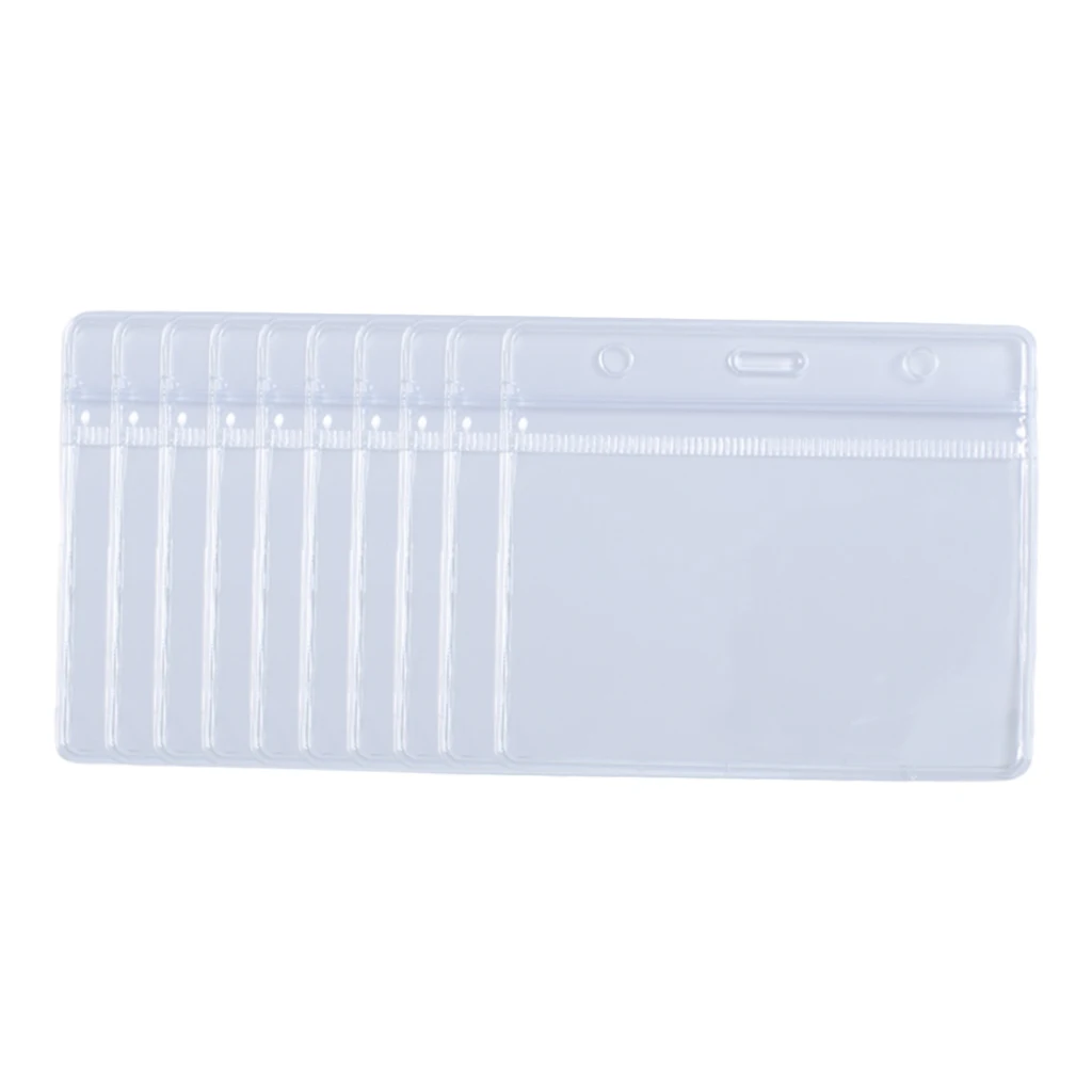 

10 Pieces Vaccination Card Protector Cover ID Card Vaccination Card Holder for Events