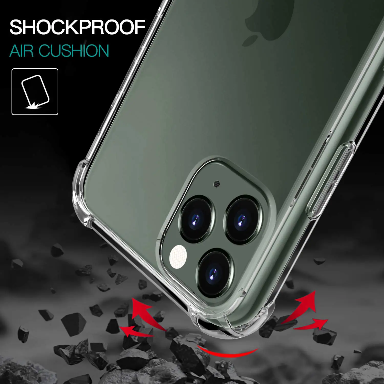 Мягкий ударопрочный чехол Jaomax из ТПУ для телефона на Хэллоуин iPhone 11 Pro MAX 6 7 8 Plus Xs 5S