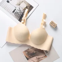 Underwear Ladies Bras Adjustable Thick Soft Gather Comfortable Seamless Bralette Feminino Sexy Bra Push Up Mujeres (3)