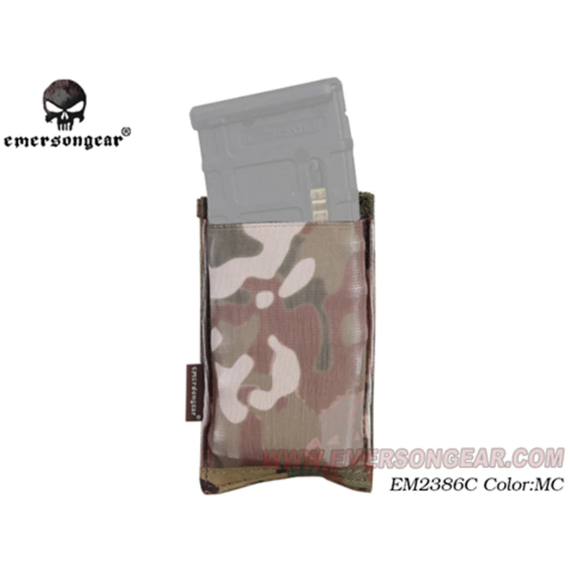 CP Emersongear Быстрый ничья одиночный M4 подсумок высокая скорость Открытый Топ 5,56 винтовка подсумок - Цвет: CP