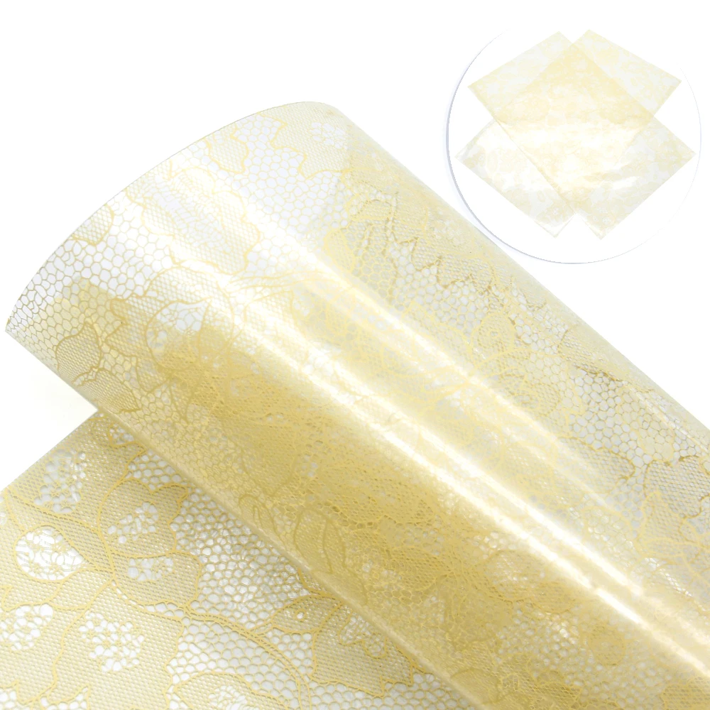 Аксессуары David 20*33 см прозрачная искусственная кожа с принтом для волос бант