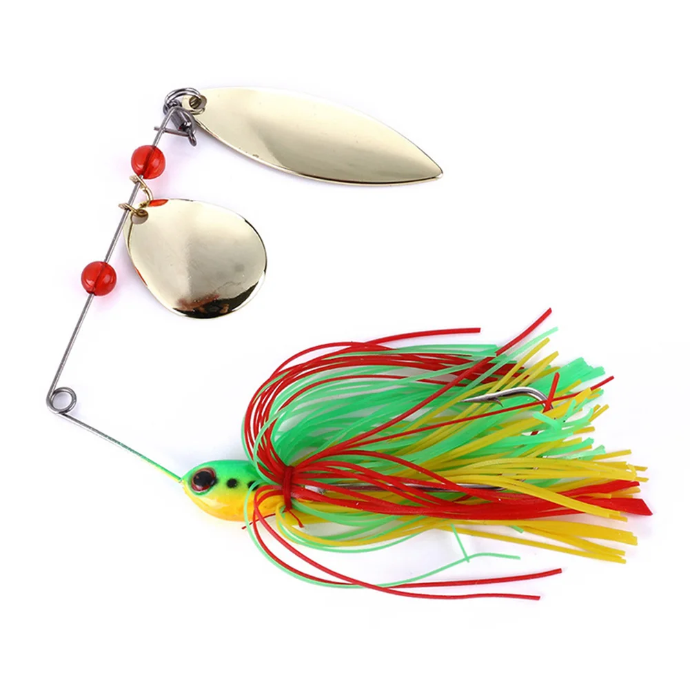 

Metal Beard Fishing Lure Tackle Attract Sharp Rotating 4.7cm Fish-Type