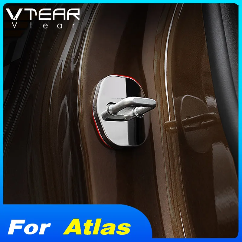 Vtear для Джили Атлас Geely Atlas Emgrand NL 3 Proton X70 крышка дверного замка автомобиля защитная