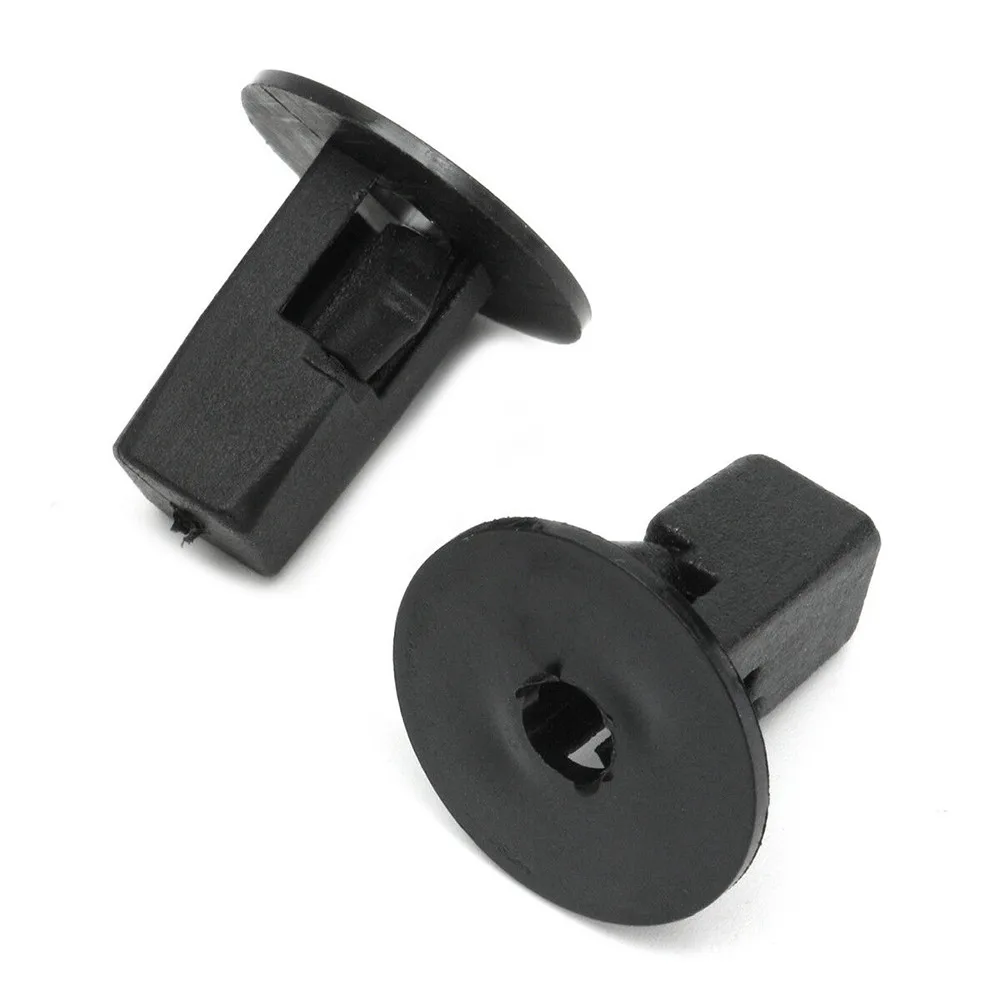 

51pcs Trim Clip 561549 Assortment Black&Orange Plastic Fastener Durable
