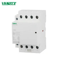hot sales bch8 100 vct 100a 4p 4no din rail modular household ac magnetic contactor