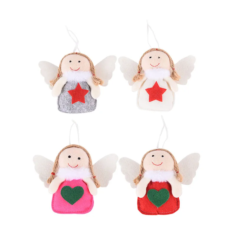 

Подвеска «Рождественский Ангел» 2022, плюшевая подвеска, украшение для рождественской елки, Рождественское украшение для дома, подарки для р...