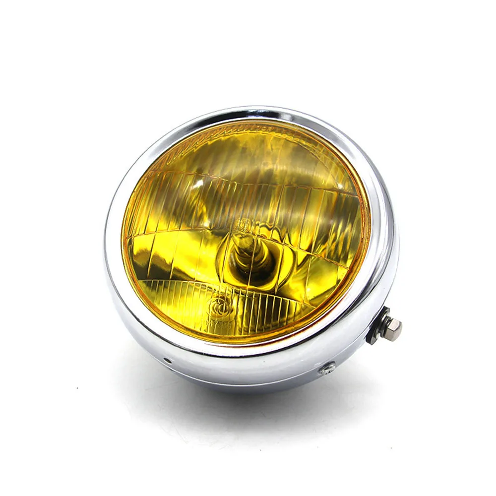 DC 12V мотоцикл ремонт головной светильник Винтаж круглый мотоцикла скутер