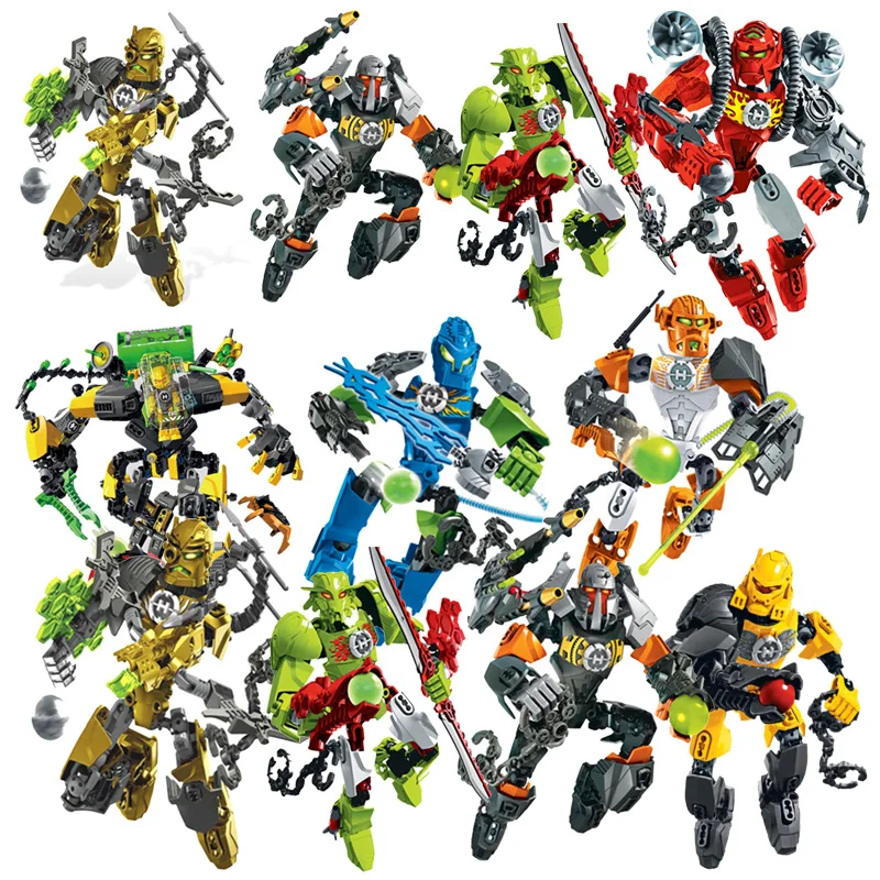 2021 конструктор Hero Factory Bionicle умарак Разрушитель робот Солдат Цифры конструкторных