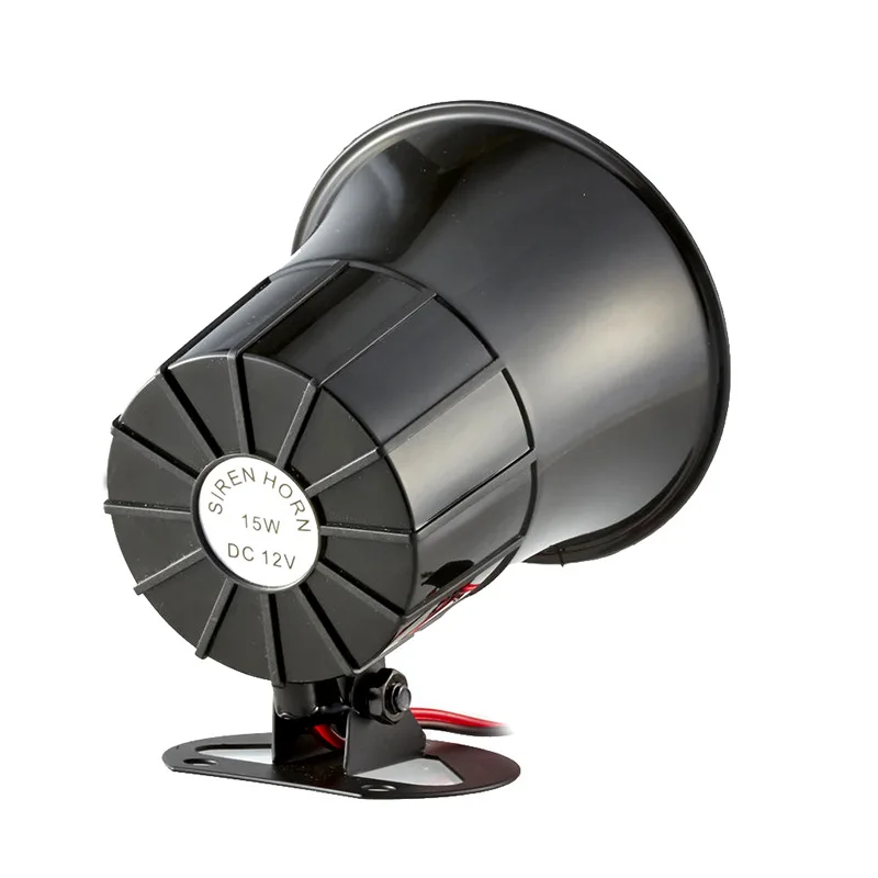 Новый стиль 12 в 110 дБ высокодецибел Черный проводной звуковой громкоговоритель с