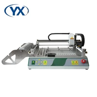 the newest hot sale pcb assembly machinesmt automatic pcb machine for led light production line tvm802a with 27 feeders
