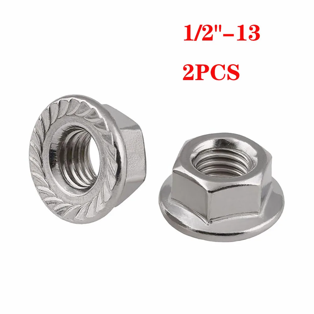 

Шестигранные стопорные гайки GooBetter из нержавеющей стали 304 UNC 1/2"-13 1/4"-20 3/8"-16 5/16"-18